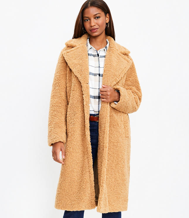 Teddy hotsell sherpa coat