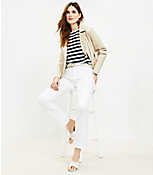 Mid Rise Boot Jean in White carousel Product Image 1
