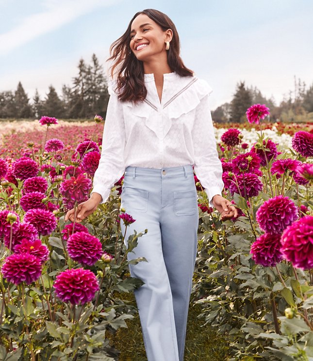 LOFT - The so-flattering Palmer Pant is BACK (in a fresh new hue that was  *made* for summer!)
