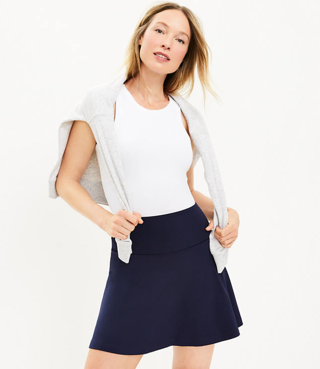 LOFT Lou & Grey Ripstop Pocket Skort