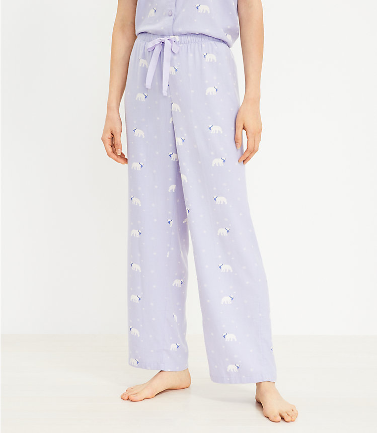 Polar Bear Pajama Pants image number 0