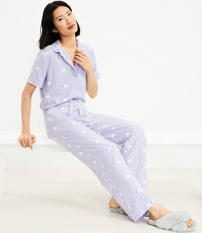 Xiaolu Art Nouveau Style Trendy Long Sleeve Pajamas For Home Wear