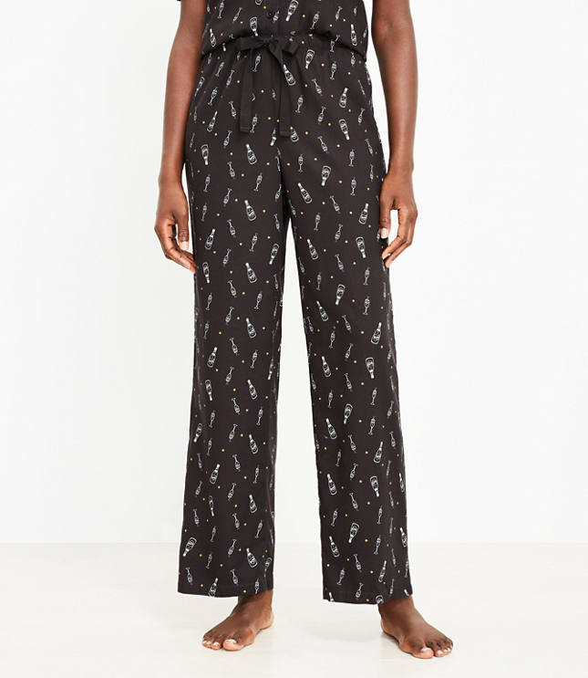 LOFT Tropical Capri Pajama Pants, LOFT