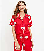 Heart Pajama Top carousel Product Image 1