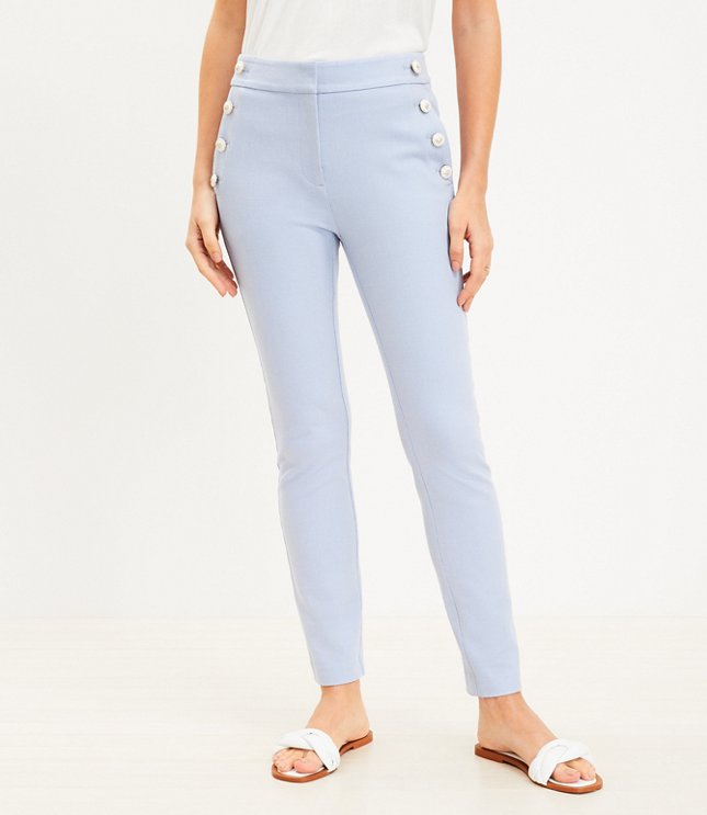 Sutton Skinny Sailor Pants in Texture