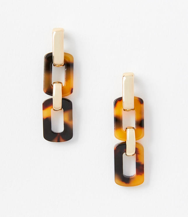 Loft on sale tortoiseshell earrings