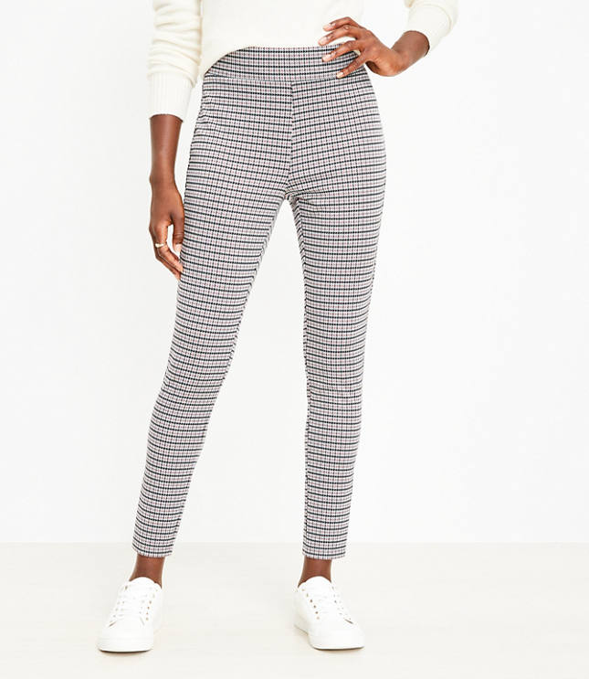 Loft Petite Houndstooth Leggings