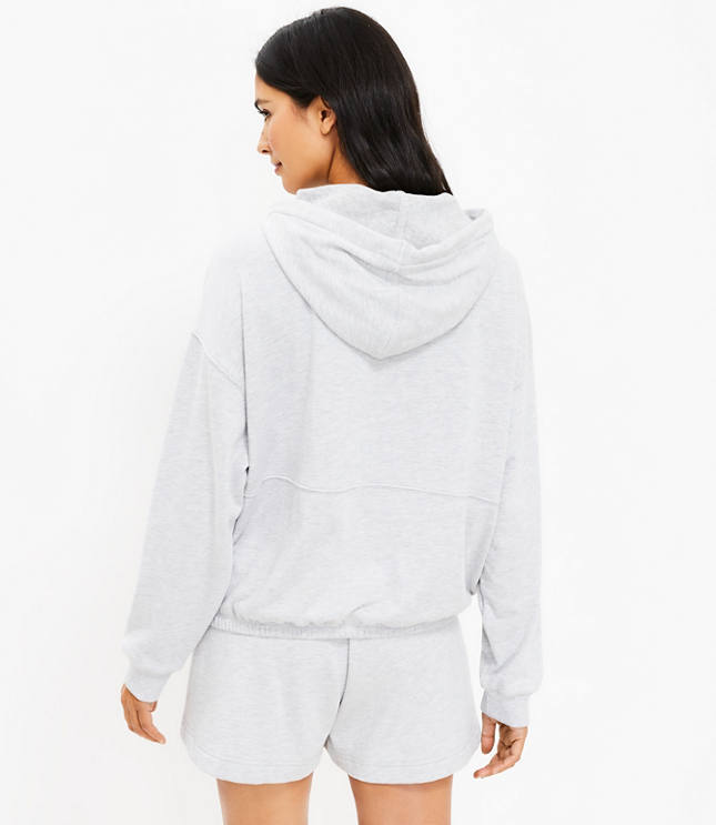 Lou and grey discount zip up hoodie