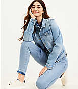 Petite High Rise Skinny Jeans in Staple Light Indigo Wash carousel Product Image 2