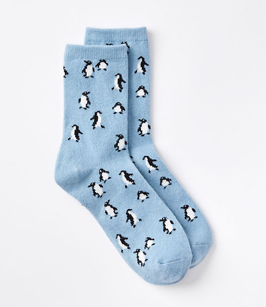 Loft Penguin Crew Socks