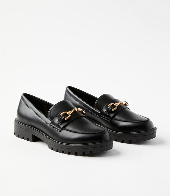 Lug Sole Loafers