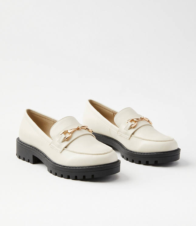 Lug Sole Loafers