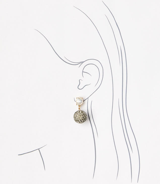 Glitzy Ball Earrings