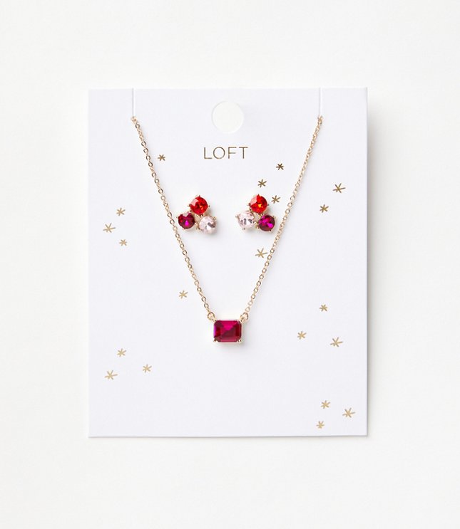Earring & Necklace Gift Set