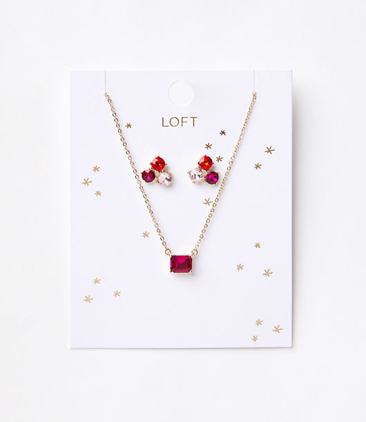 Loft Earring & Necklace Gift Set