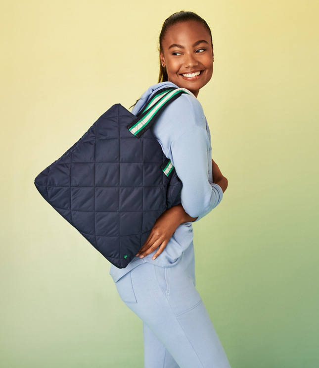 Lou & Grey Quilted Tote Bag