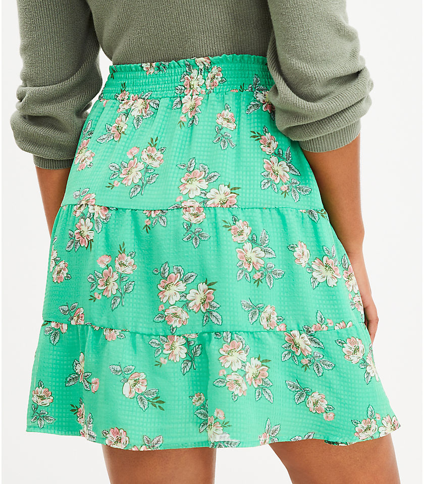 Bloom Ruffle Tiered Skirt