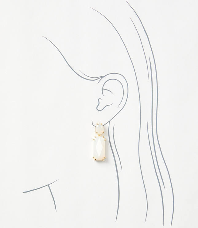 Gem Statement Earrings
