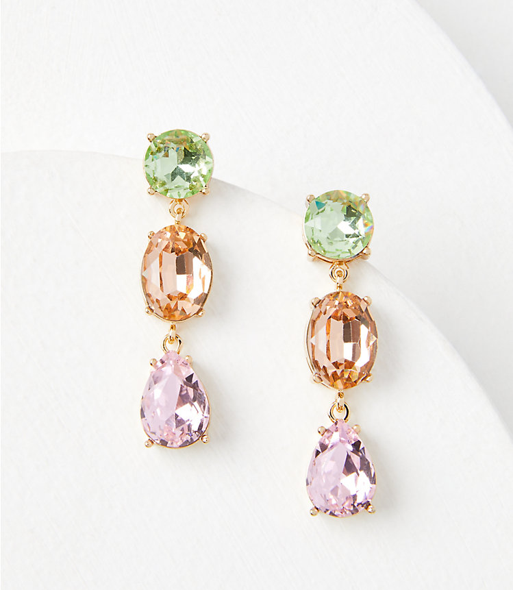 Gem Statement Earrings image number null