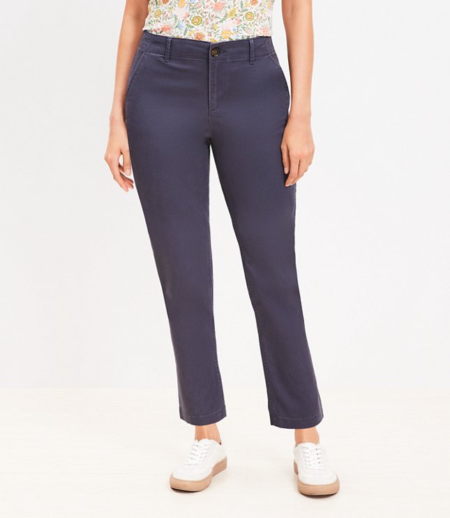 Ann Taylor LOFT Women casual pants Size 0 Yellow 7/8 length