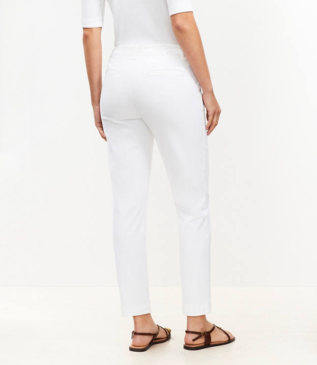 Curvy Monroe Slim Chino Pants