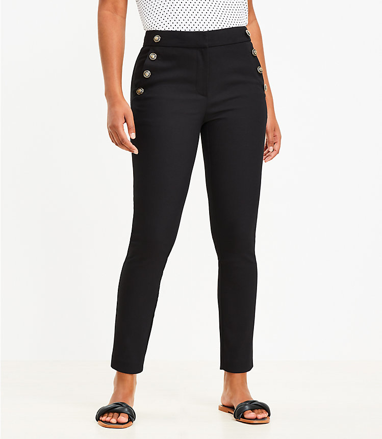 Curvy Sutton Skinny Sailor Pants image number null
