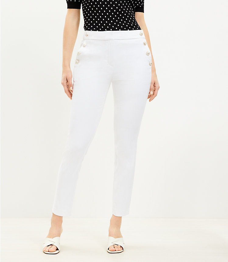 Curvy Sutton Skinny Sailor Pants image number null