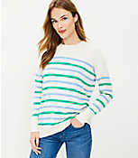Striped Modern Tunic Sweater carousel Product Image 1