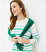 Striped Modern Tunic Sweater carousel Product Image 2