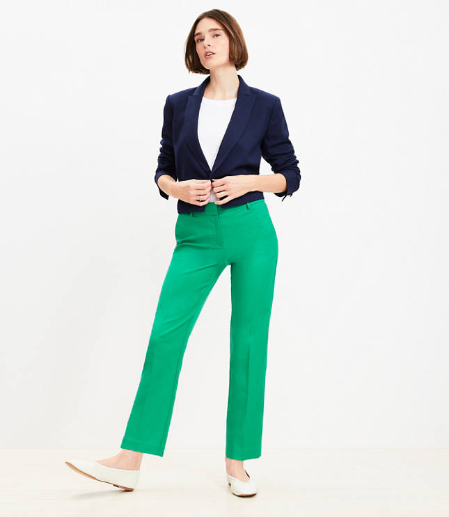 Riviera Slim Pants in Doubleweave