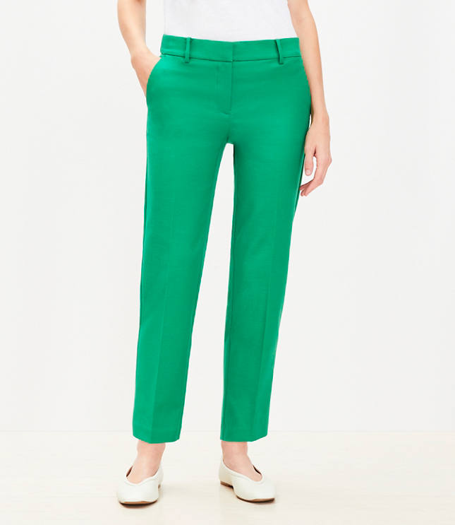 Riviera Slim Pants in Doubleweave