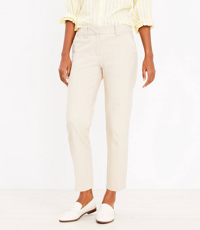 Riviera Slim Pants in Doubleweave