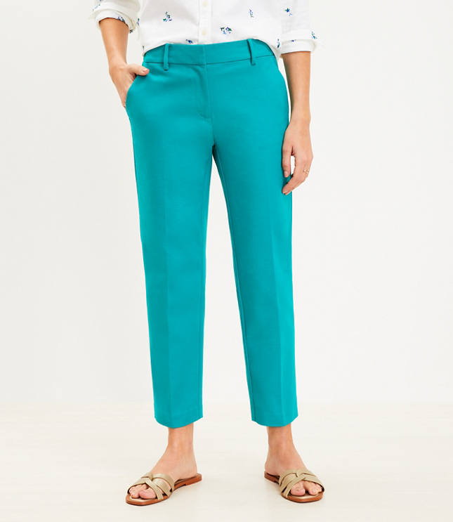 Riviera Slim Pants in Doubleweave