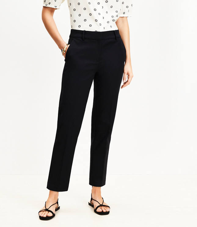 Riviera Slim Pants in Doubleweave