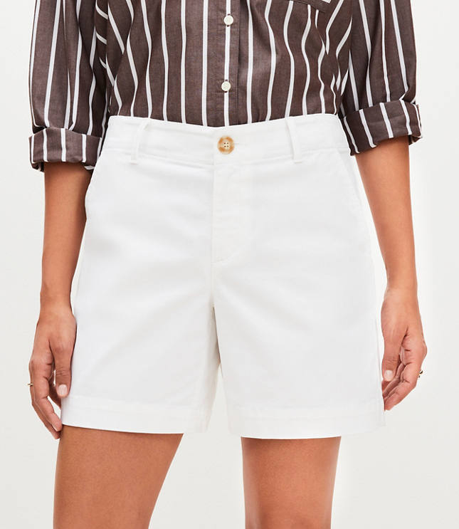 Women's 7 inch chino on sale shorts