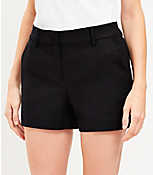 Curvy Riviera Shorts in Doubleweave carousel Product Image 1