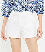 Curvy Riviera Shorts in Doubleweave carousel Product Image 1