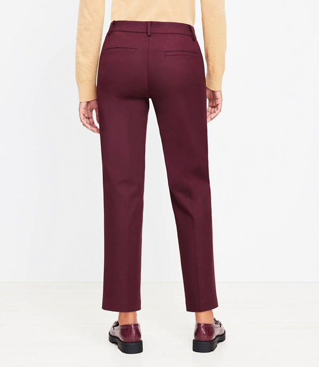 Curvy Riviera Slim Pants in Doubleweave image number null