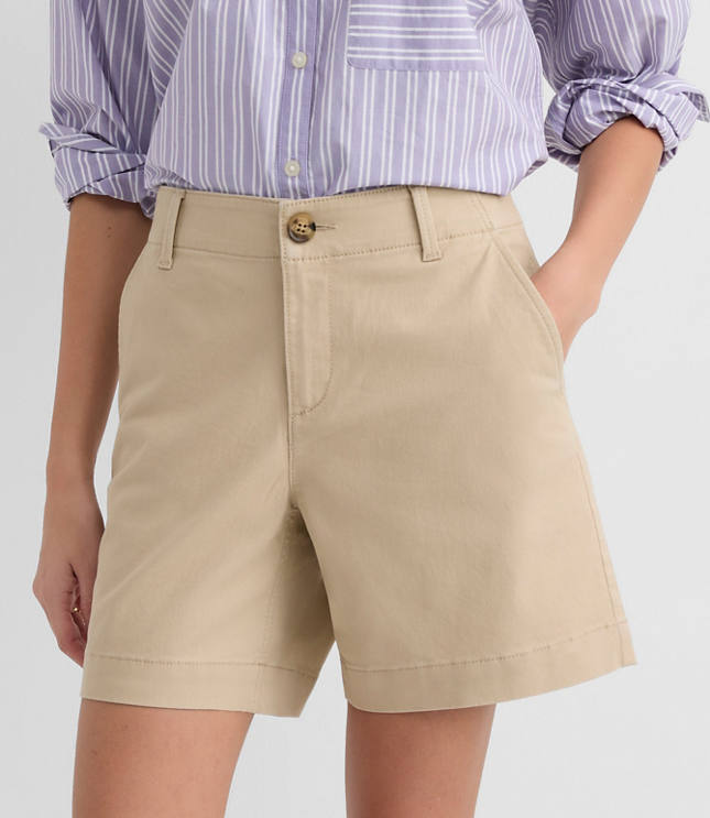 Curvy Monroe Chino Shorts