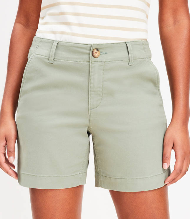 Monroe Chino Shorts with 6 Inch Inseam