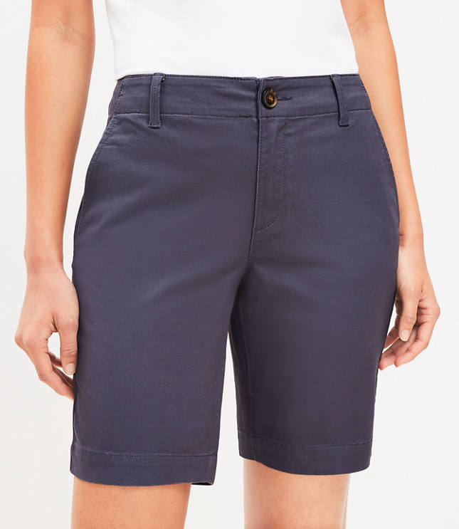 Curvy Monroe Chino Bermuda Shorts