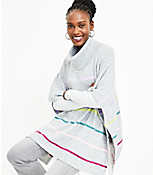 Striped Poncho carousel Product Image 2