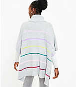 Striped Poncho carousel Product Image 3