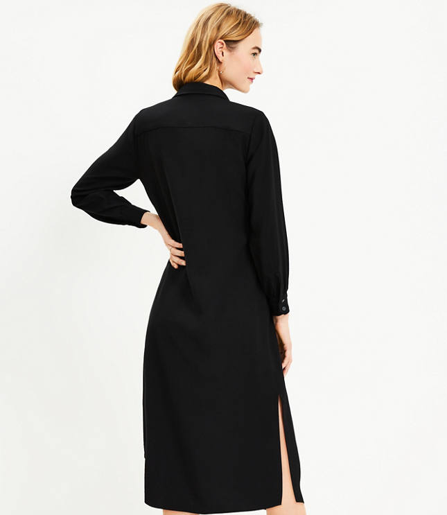 Shirtdress midi cheap