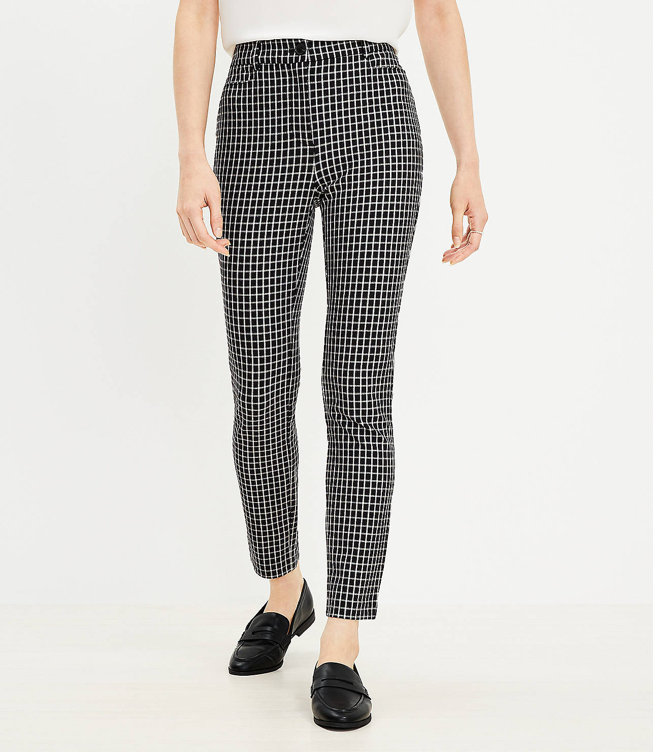 Tall Sutton Skinny Pants in Plaid