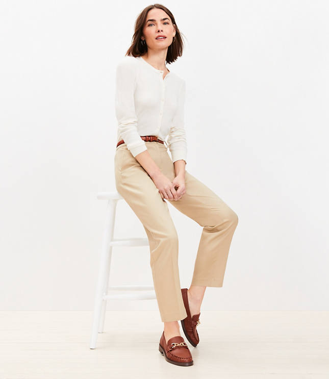 Tall Riviera Slim Pants in Doubleweave