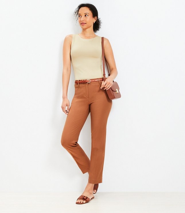 Tall Riviera Slim Pants in Doubleweave