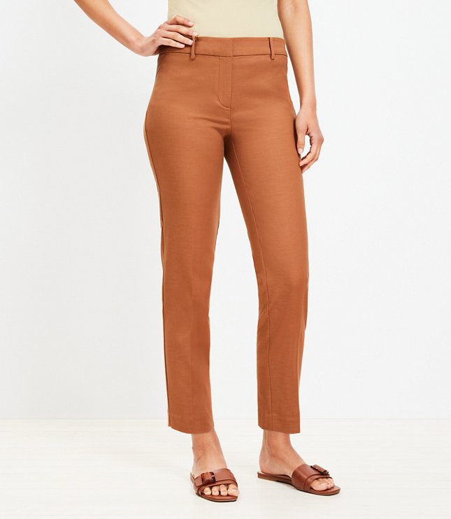 Tall Riviera Slim Pants in Doubleweave