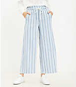 Tall Emory Wide Leg Pants in Stripe carousel Product Image 1