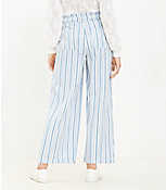 Tall Emory Wide Leg Pants in Stripe carousel Product Image 3